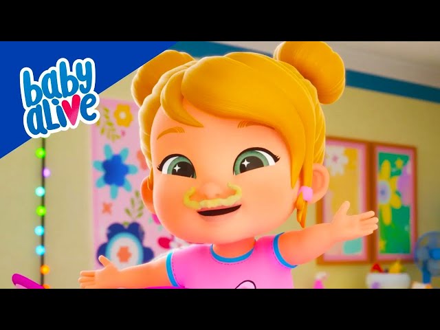 Baby Alive Official 🥦Babies Love Vegetables 🌽BRAND NEW EPISODE 18 🌈 Kids Videos and Baby Cartoons 💕