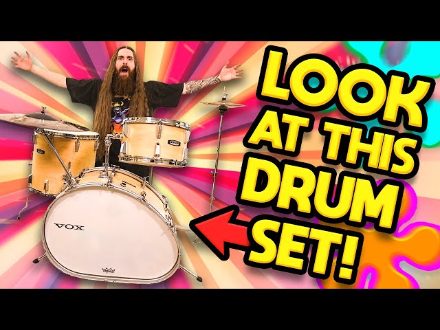 This Vox Drum Kit is NUTS!