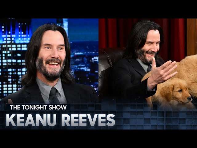 Keanu Reeves Plays Pup Quiz and Reminisces on Restaurant Pranks He Pulled on Jimmy | Tonight Show