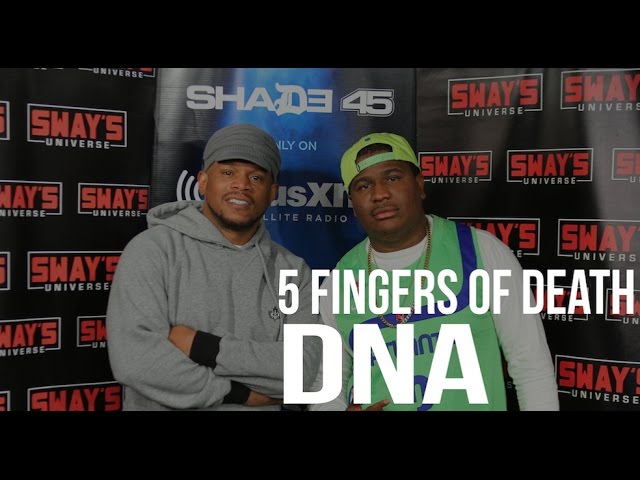 DNA Effortlessly Kills the 5 Fingers of Death Freestyle on Sway in the Morning | Sway's Universe