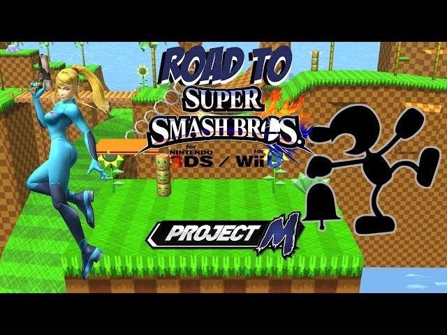 Road to Super Smash Bros. for Wii U and 3DS! [Project M: Zero Suit Samus vs. Mr. Game and Watch]