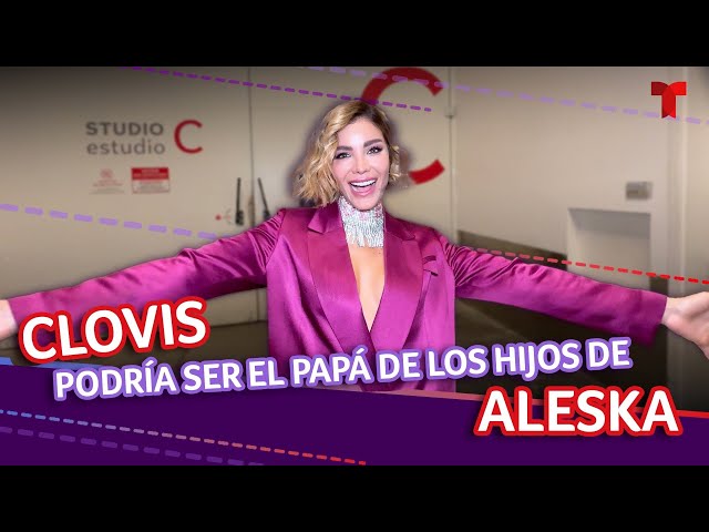 Aleska hace revelación sobre Clovis y su futuro como mamá | Telemundo Entretenimiento