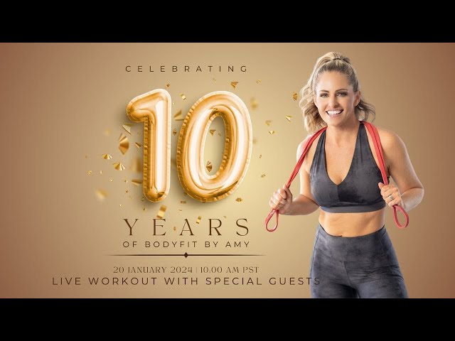 LIVE 10th Anniversary Workout!