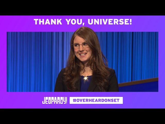 A Win from Behind | Overheard on Set | JEOPARDY!