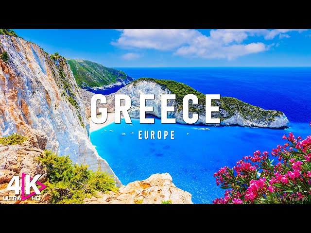 Greece 4K - Scenic Relaxation Film With Relaxing Music