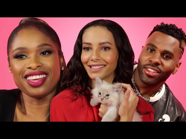 The Cast of "Cats" Play With Kittens While Answering Fan Questions