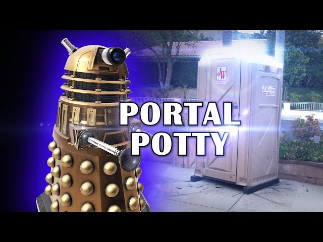 Portal Potty - (Doctor Who Style)