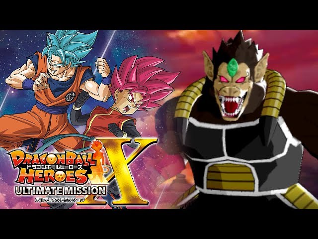 WE HAVE TO FIGHT GREAT APE TIME BREAKER BARDOCK!?! | Dragon Ball Heroes Ultimate Mission X Gameplay!