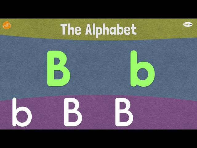 Letter B | Early Phonics | Think Read Write | ELF Learning | Elf Kids Videos