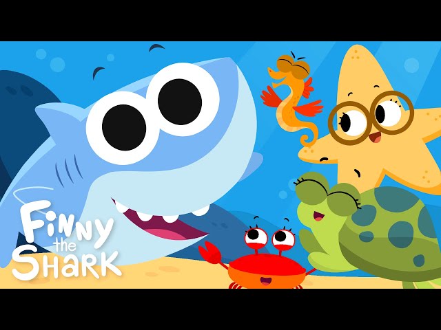 The More We Get Together | Kids Friendship Song | Finny The Shark