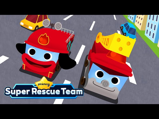 🚒 Hurry Hurry Drive the Fire Truck | Pinkfong Super Rescue Team - Kids Songs & Cartoons