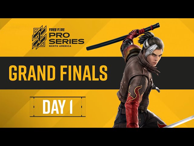 FFPS Grand Finals 💥 [Day 1 of 3] | Free Fire Pro Series for North America | #FFNA #FFPS