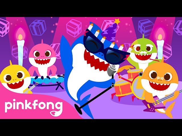 Happy Birthday Song (Rock Version) | Happy Birthday, Daddy Shark! | Pinkfong for Kids