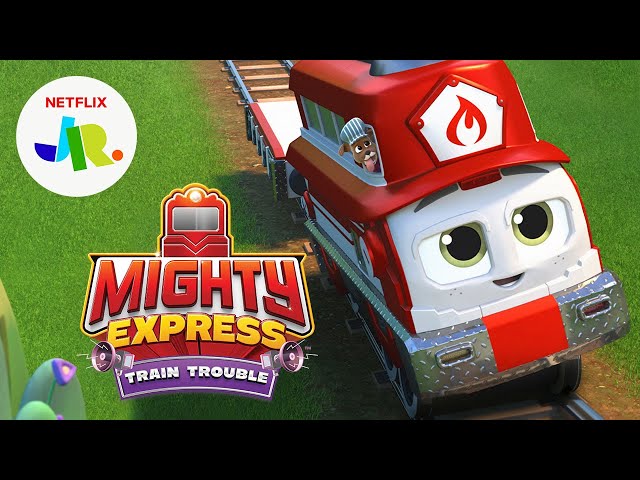 Voice Changer Stranger 📣 Mighty Express: Train Trouble Sneak Peek | Netflix Jr