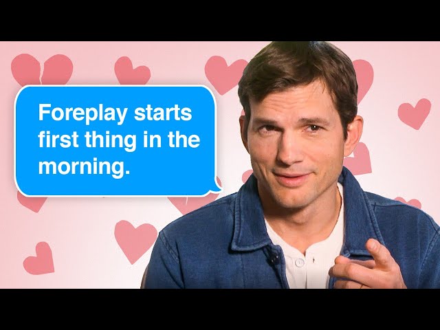 Ashton Kutcher Gives Relationship Advice