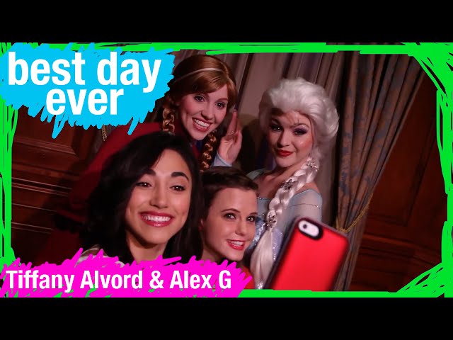 Tiffany Alvord and Alex G have the BEST DAY EVER at Walt Disney World | BDE | WDW Best Day Ever