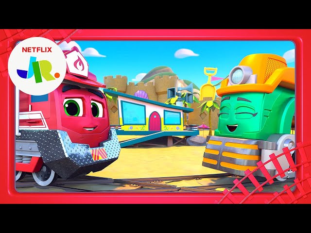 Day Off Duo ❄️☀️ Mighty Express Short Tracks FULL EPISODE | Netflix Jr