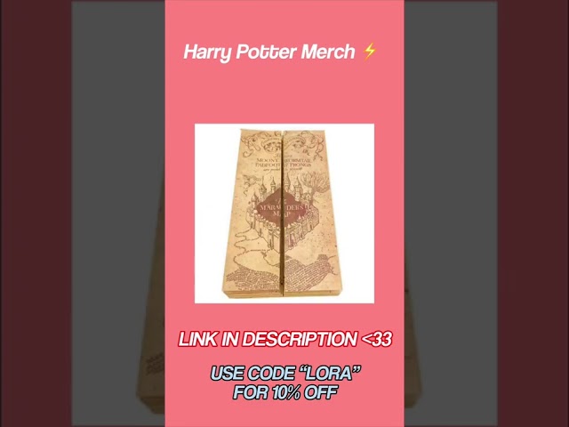 Harry Potter and Stranger Things Merch