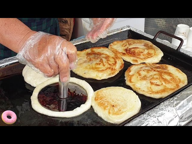 Huge Hotteok Pancake - Korean street food