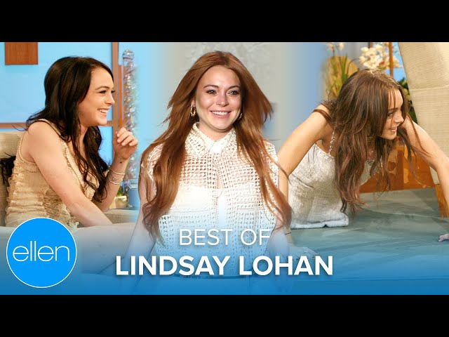 Lindsay Lohan's Best Moments on the 'Ellen' Show