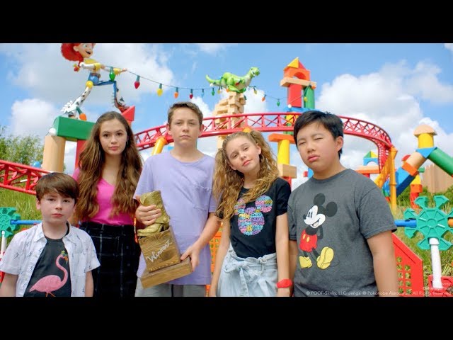 Deadpan Challenge with the Cast of Coop & Cami Ask the World | WDW Best Day Ever
