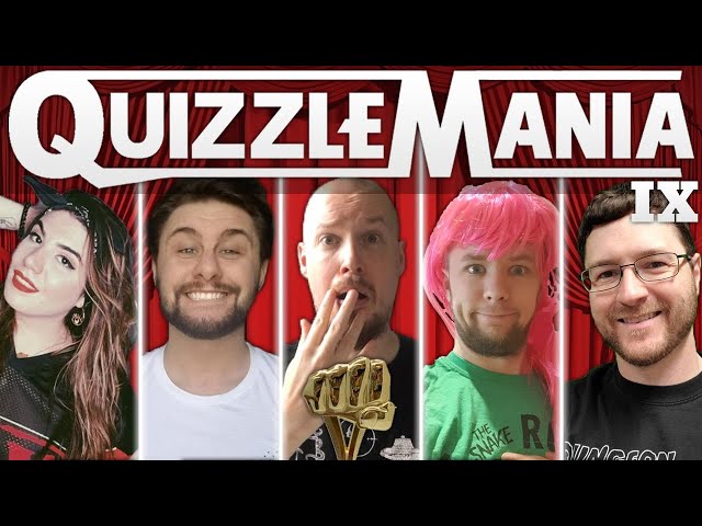 QuizzleMania IX - NIGHT OF CHAMPIONS feat. Sean Ross Sapp, Brian Zane & Alex Queen of the Ring