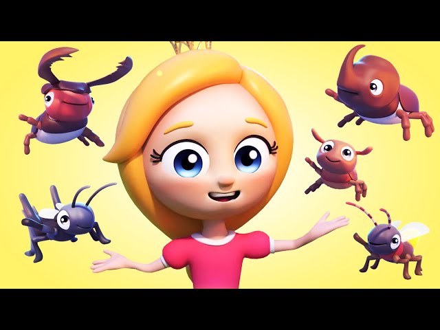 The Insects song for kids. Educational songs for kids & Nursery rhymes for babies.