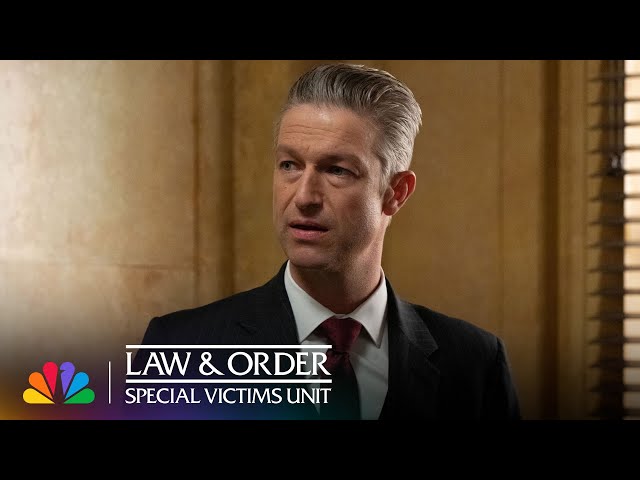 Benson Tells Carisi She Might Be Losing Her Mind | Law & Order: SVU | NBC