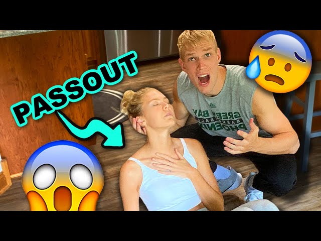 Having an Allergic reaction then *PASSING OUT* Prank