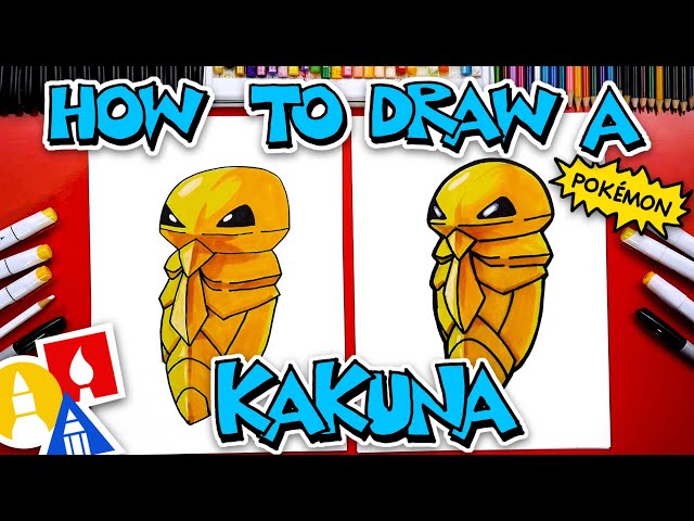 How To Draw Kakuna Pokemon