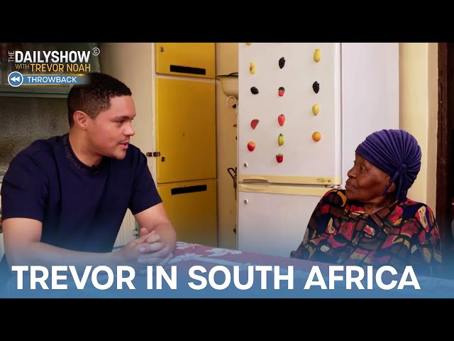 Trevor Goes Home and Tours His Grandma’s Home “MTV Cribs” Style | The Daily Show Throwback