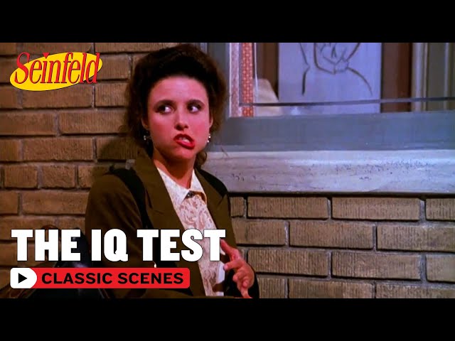 Elaine Takes An IQ Test For George | The Café | Seinfeld
