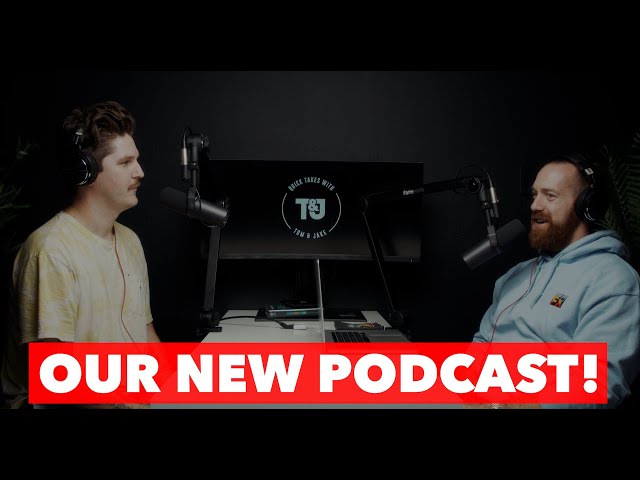 How We Built A Podcast Studio & Our New Podcast!