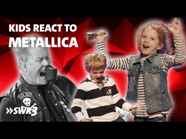 So süß reagieren Kinder auf Metallica (English subtitles)