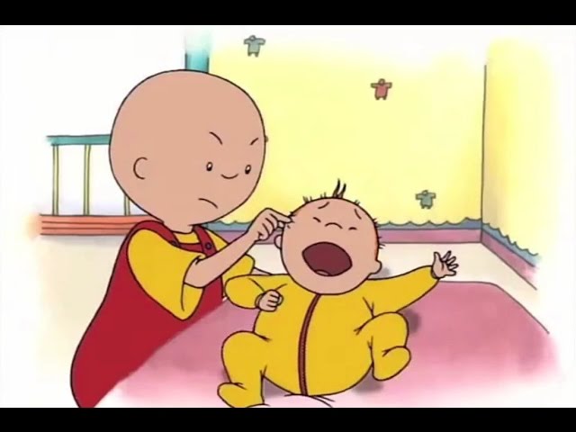 Funny Animated cartoon for Kids | Cartoon Caillou | Caillou's grounded | Videos For Kids
