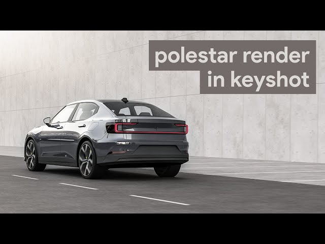 Let's Re-create a Polestar Advert in KeyShot