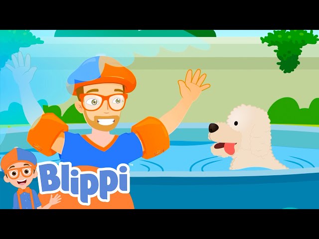 Classic Summer Pet Song Nonstop 15 min Loop | BLIPPI | Educational Songs For Kids