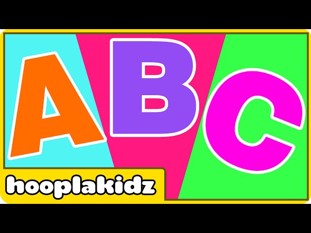 ABC Alphabet Song | Learn Alphabets A to Z | HooplaKidz