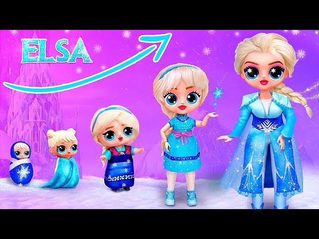 Elsa Growing Up / 32 Frozen DIYs for LOL OMG