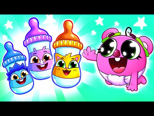 Bottle Feeding Song 🍼😿 | Funny Kids Songs 😻🐨🐰🦁 And Nursery Rhymes by Baby Zoo