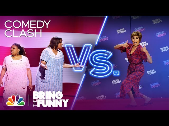 Sketch Duo Frangela Performs in the Comedy Clash Round - Bring The Funny (Comedy Clash)