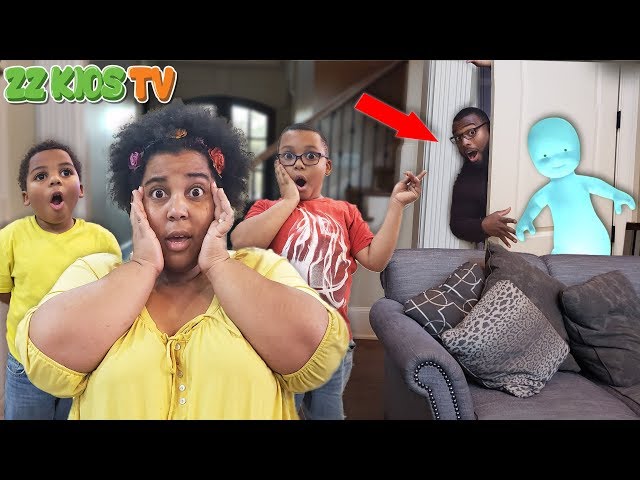 “Ghost Dude” Caught on Camera! (Will ZZ Dad Make It out?) 👻😱