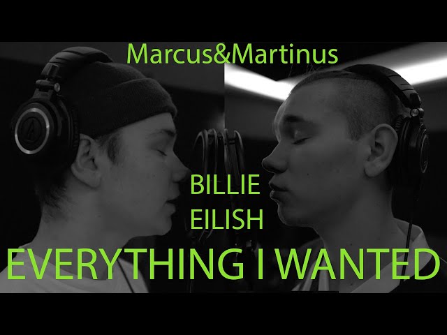 Billie Eilish - Everything I wanted (Marcus&Martinus cover)