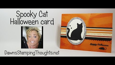 Simple Halloween Card Series