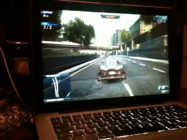 Need for speed most wanted 2012 gameplay en Macbook pro 13 - Mid 2012