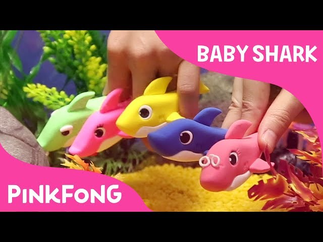 Clay Baby Shark | Pinkfong Clay | Animal Songs | Pinkfong Songs for Children