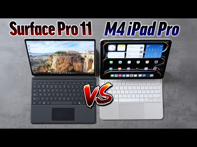 Surface Pro 11 vs M4 iPad Pro - The REAL Pro Tablet?!