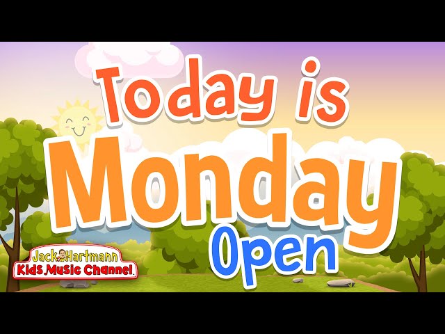 Today is Monday! | Open Version | Jack Hartmann