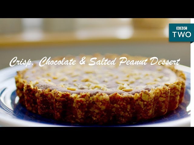 Crisp, Chocolate & Salted Peanut Dessert | Nadiya's British Food Adventure: Episode 3 - BBC Two