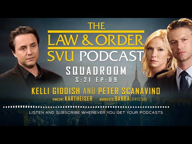Kelli Giddish and Peter Scanavino on Rollisi - The Law & Order: SVU Podcast